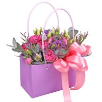 Букет квітів Квіткова сумочка Олександрівка