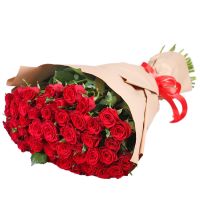 51 красная роза  Домброва Гурнича