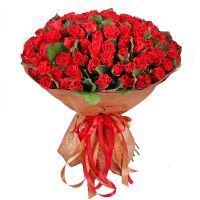 101 червона троянда Ель-Торо Скордія