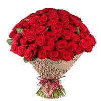 101 red roses Gran Prix Dzhalal-Abad