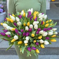  Bouquet 101 tulips Dossenheim
                            