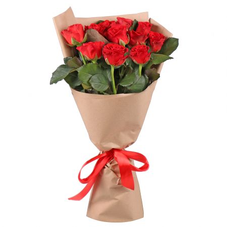 11 красных роз Эль Торо Мендрисио