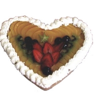 Fruit Heart Cake Irpen