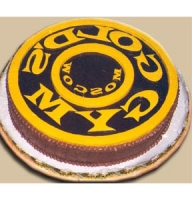Круглый торт с вашим логотипом Киев