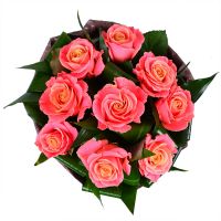 Букет цветов Гармония 9 роз Алматы