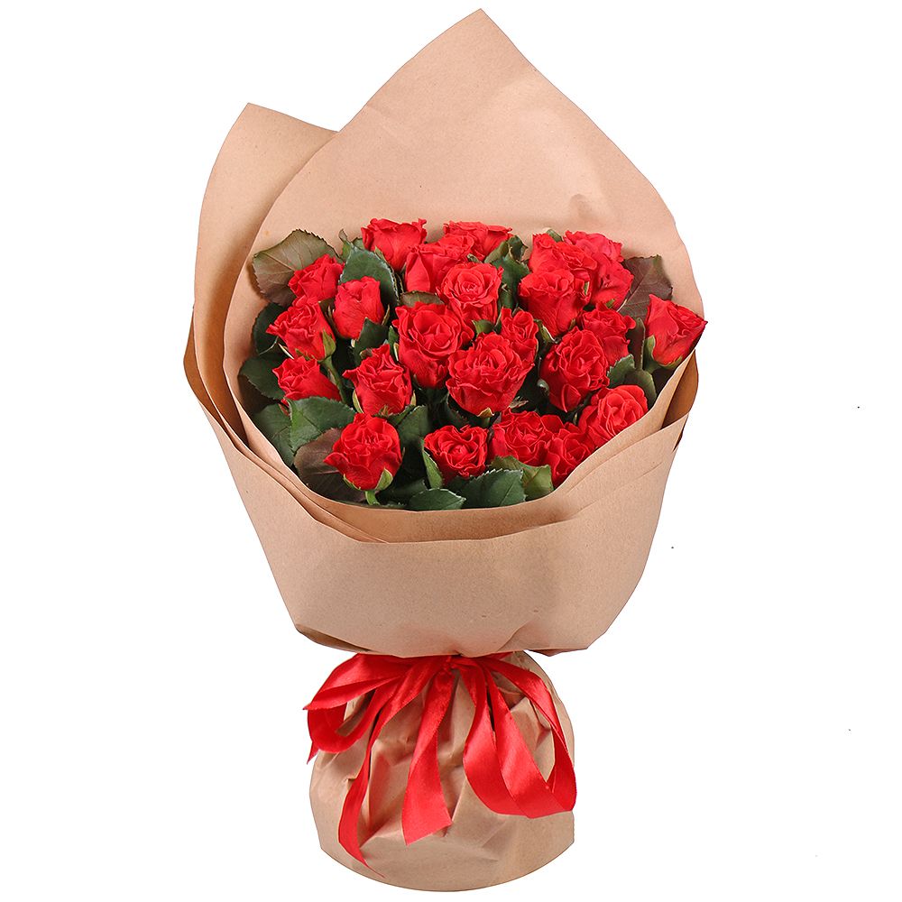 Букет 25 красных роз Харьков