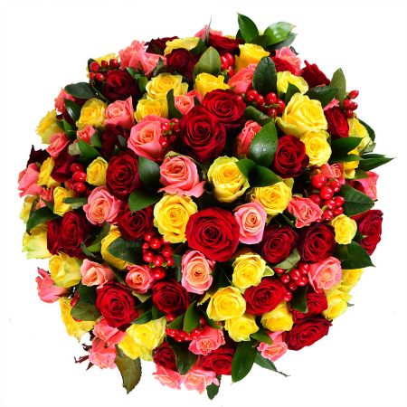 101 multicolored roses 101 multicolored roses