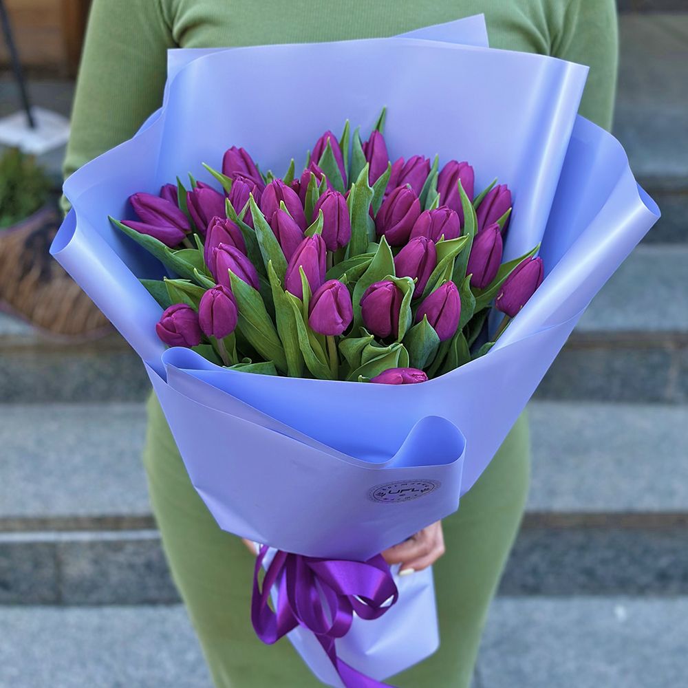 29 фіолетових тюльпанів 29 фіолетових тюльпанів