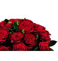 Поштучно червоні троянди 70 см Білявинці