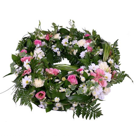 Funeral wreath of flowers Funeral wreath of flowers