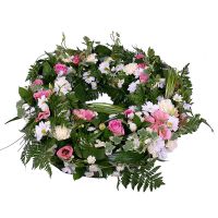Funeral wreath of flowers Berlin