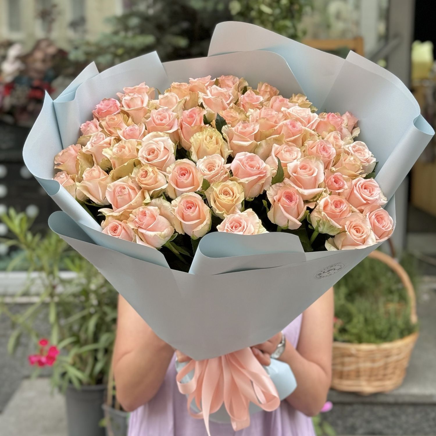 51 creamy roses Orjev