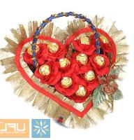 Букет из конфет Валентинка Киев