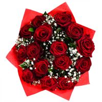 Троянди з гіпсофілою Дейтона-Біч