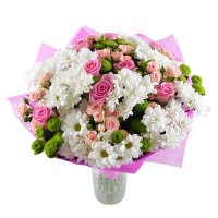 Bouquet of flowers Present Side
														