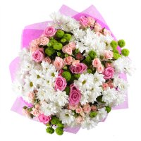 Букет квітів Подарунок Хабр