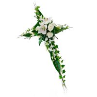  Bouquet Funeral Cross Bramley
                            