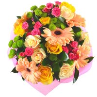 Букет цветов Цветной Бухарест
														