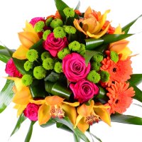 Bouquet of flowers Bright Luanda
                            