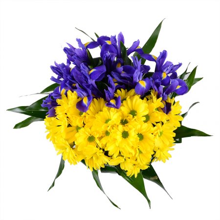 Букет цветов Украинский
													