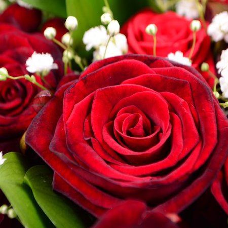  Bouquet Red heart
													