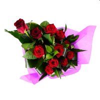 Bouquet 11 red roses Vecqueville