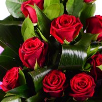 Bouquet 11 red roses Heibloem