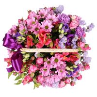  Bouquet Purple basket Marakesh
														