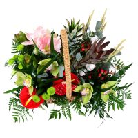  Bouquet Anniversary basket Buharest
														