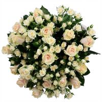 Bouquet of flowers Cream Tashkent
														
