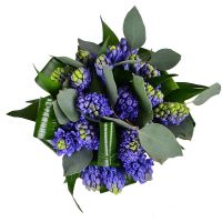 Bouquet with hyacinths Agronomovka