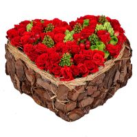 Exclusive rose heart Ostrog (Rivne)