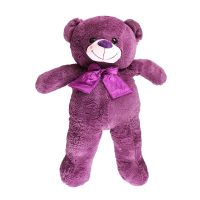 Purple teddy 90cm Bologna