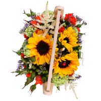 The original basket of flowers Alger