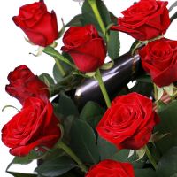 Funeral basket of roses Delaware