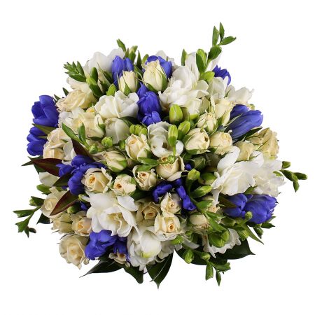 Букет цветов Гентиана
                            