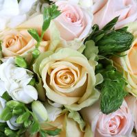 Букет цветов Розово-медовый Мапуто
														