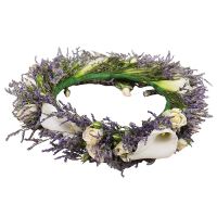  Bouquet Lavender Wreath  Pinsk
														