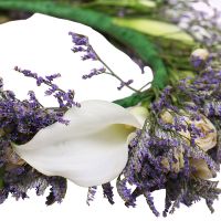  Bouquet Lavender Wreath  Pinsk
														
