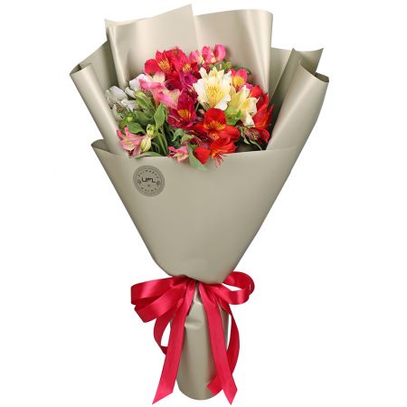 Букет цветов 7 альстромерий Прин-ам-Кимзее