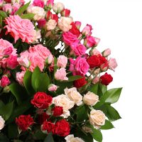 Букет квітів Кошик троянд Біналонг