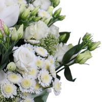 Букет з білих квітів Новополоцьк