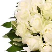 Белые розы Воздушный крем Новоселки