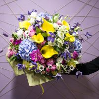 Букет квітів Мелодія кольорів Бюнде