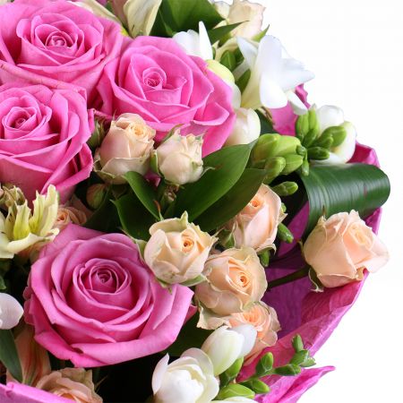 Букет цветов Мелодия роз