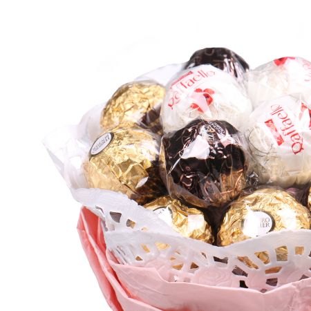 Chocolate bouquet + free rose Chocolate bouquet + free rose
