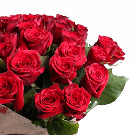 Букет «51 роза + Королевский шедевр » Букет «51 роза + Королевский шедевр »