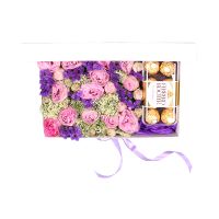 Букет цветов Счастливая пара Шицзячжуан