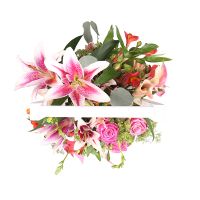  Bouquet  Феерия розового Badadjos
														