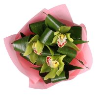 A bouquet with orchid Bereza